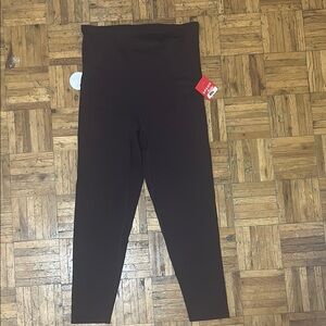 SPANX NWT Deep Purple Leggings 7/8 NWT